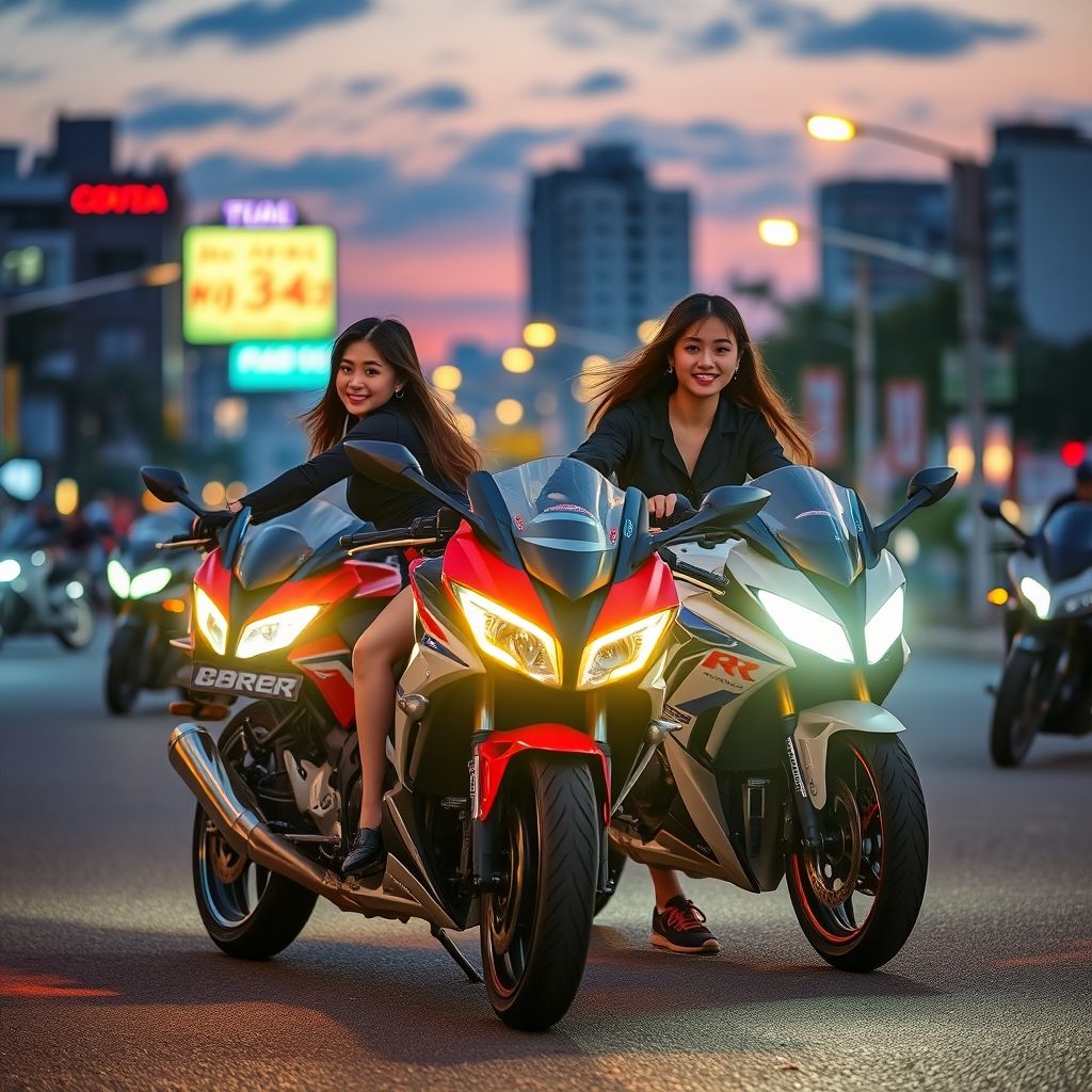 สาวๆ กับ CBR650R 2026: การผจญภัยในโลกสองล้อ